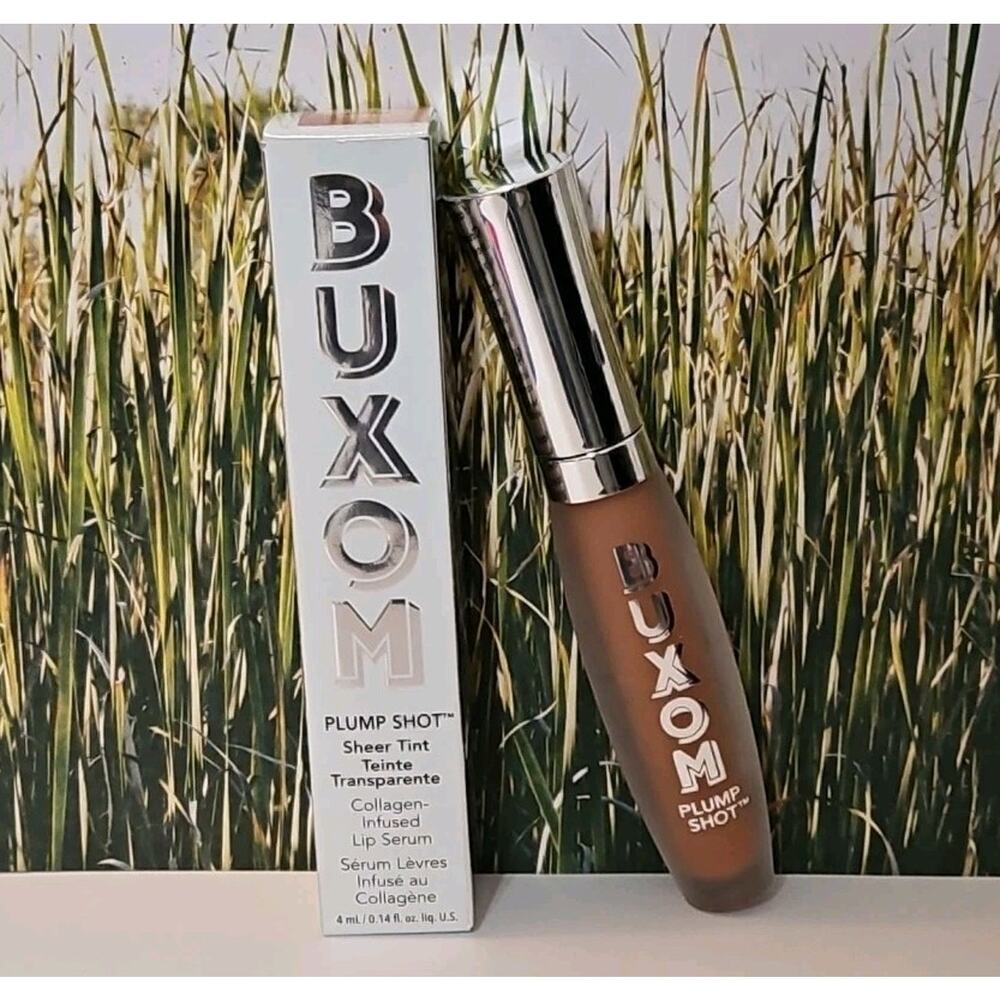 Buxom Plump Shot Collagen Infused Lip Serum Get Naked 0.14 Fl Oz Lip Plump